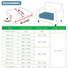 1pc Plush Sofa Slipcover Anti-slip Elastic Sofa Cover for Bedroom Office Living Room Home Decor Couch Cover Furniture Protector 2