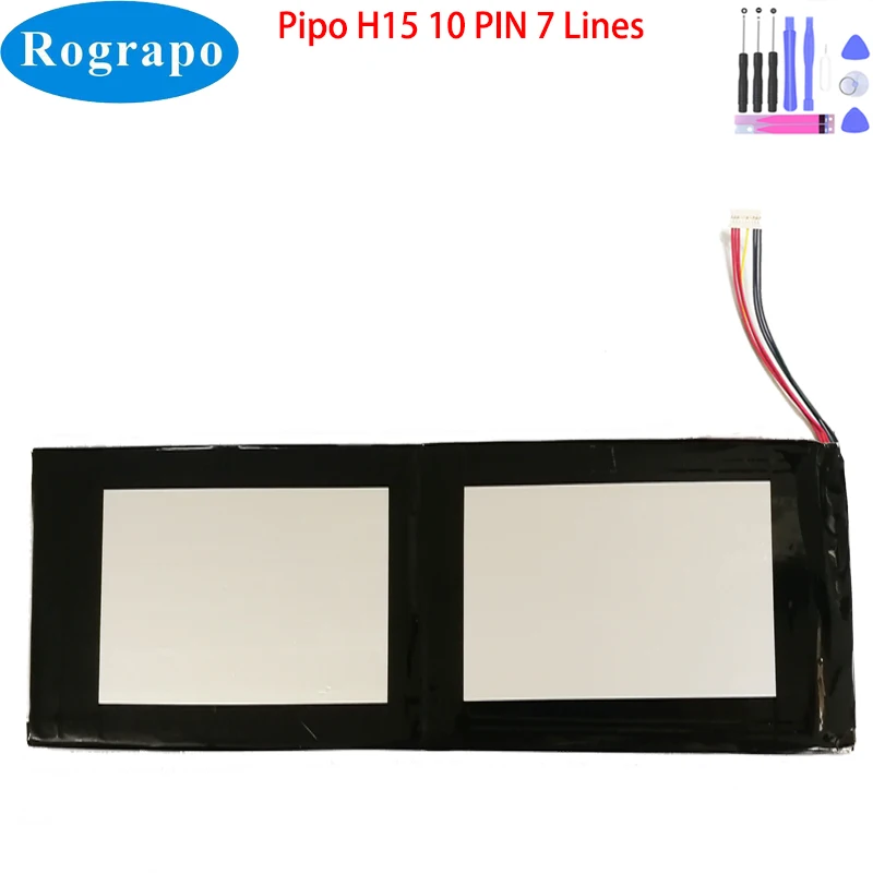 Notebook Bateria do Portátil para Pipo H15 10 Pinos Fio Plug Mais Ferramenta Novo 7.6v 4900mah Nv3570952s