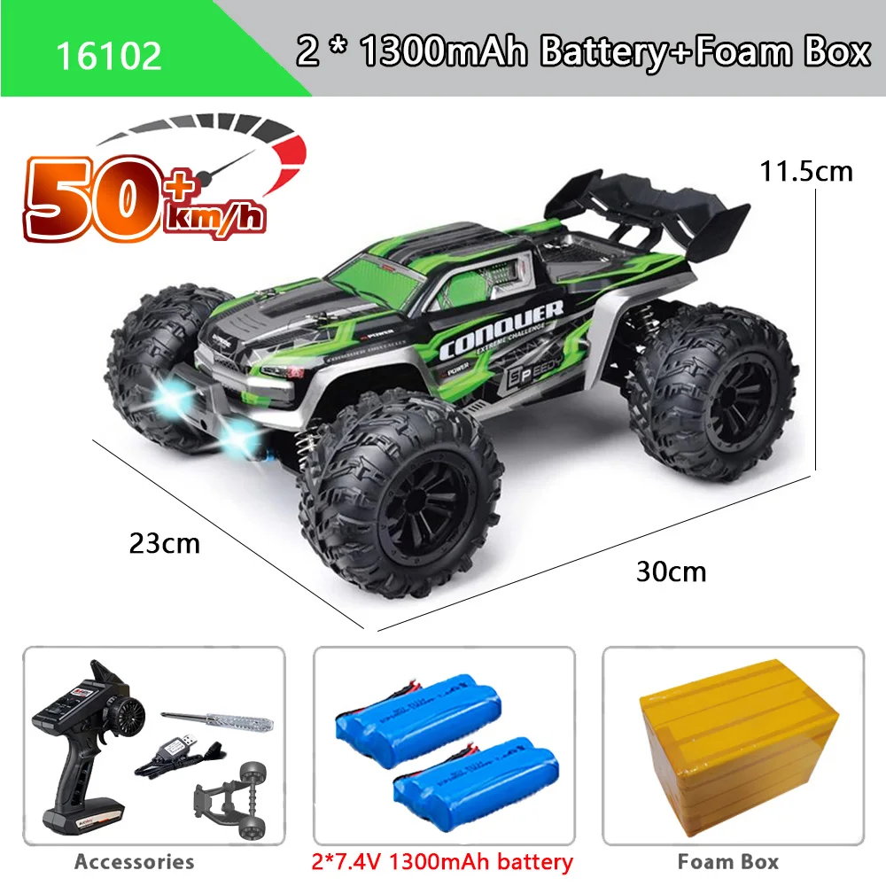 SCY 1:16 50KM/H 4WD RC カー LED トラック SCY 1:16 50KM/H 4WD RC カー LED トラック - メルカリ