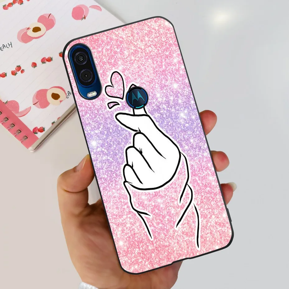 Cute Flower Cat Painted Soft Silicone Phone Case Cover