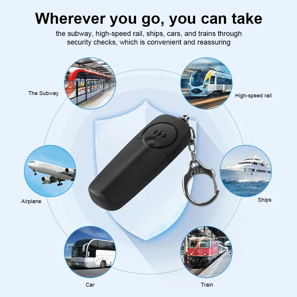 Брелок для самозащиты с брелоком | AliExpress