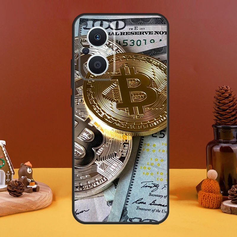 Premium Bitcoin Design Phone Case - Sleek Cryptocurrency-Themed Protective Cover