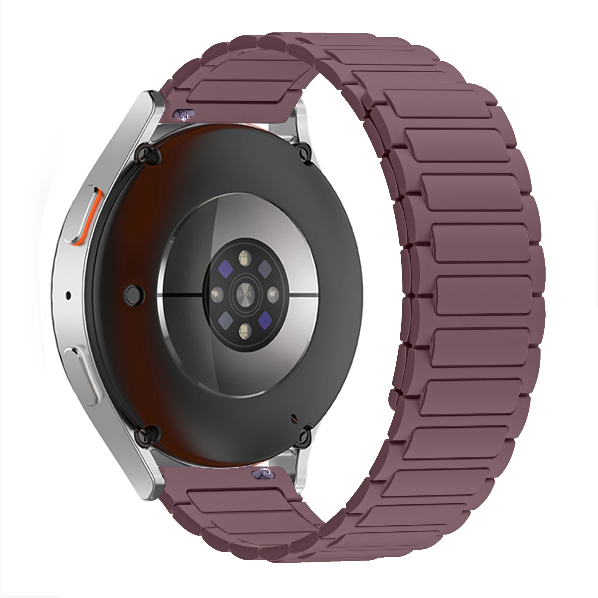 Magnetic Silicone Bracelet Band, 20mm/22mm Strap - Universal Fit