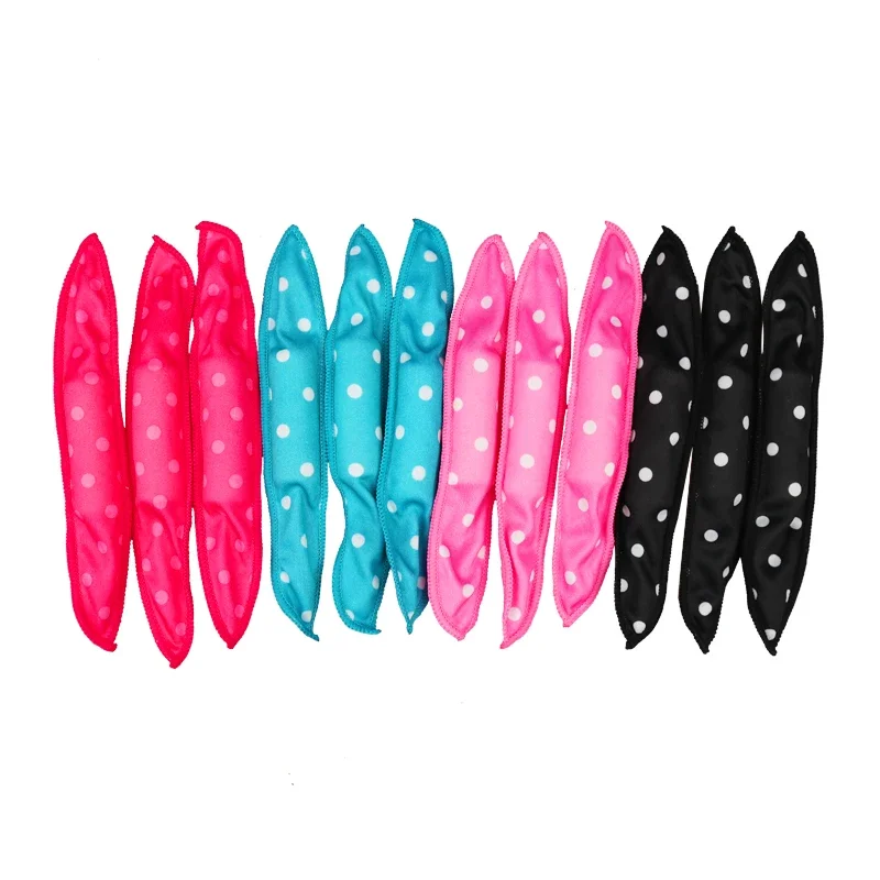 Hair Styling Tool Hair Curling Tools 10 Pcs/Lot Hair Curlers Soft Sleep Pillow Hair Rollers Set Flexible Foam and Sponge Magic Care DIY