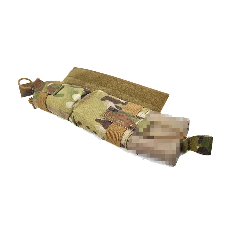 Multicam Horizontal Side Pull Mag Pouch Tactical Airsoft Magazine Pouch Military Vest Abdominal Plate Carrier Bag Gear