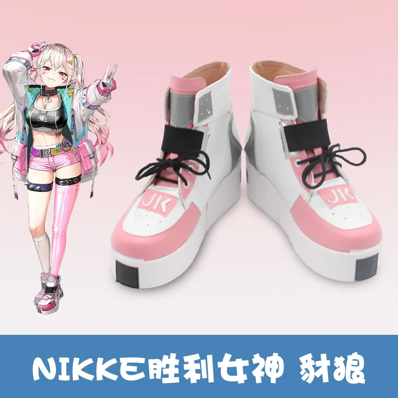 

Anime NIKKE The Goddess Of Victory Jackal Game shoes women Cosplay necklace Cosplay boots Costume Accessories