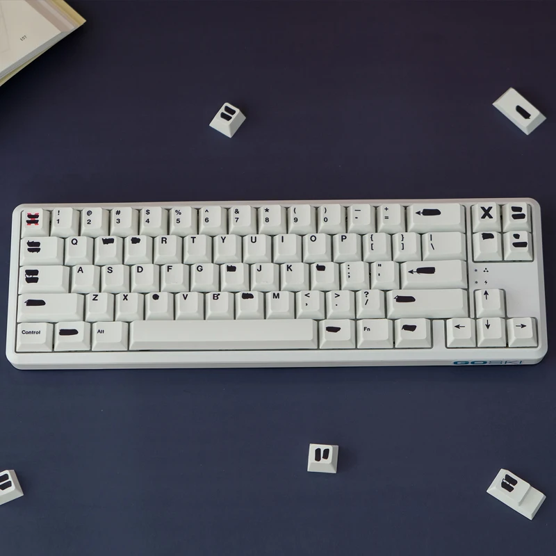 Teclado Mecânico Keycaps para mx Switch Dye Sublimation Tema Reddyed Perfil Cereja Gmk Set
