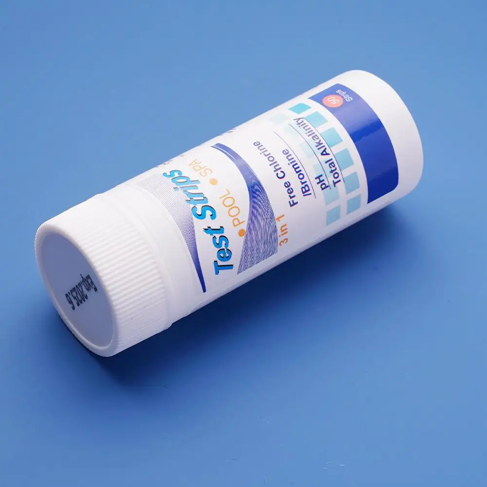Water Quality Test Kit 3 In 1 Test Paper Chlorine Immersion Hot Tub PH Test Spa Strips Water Strips Swimming Paper Pool Tester Tool