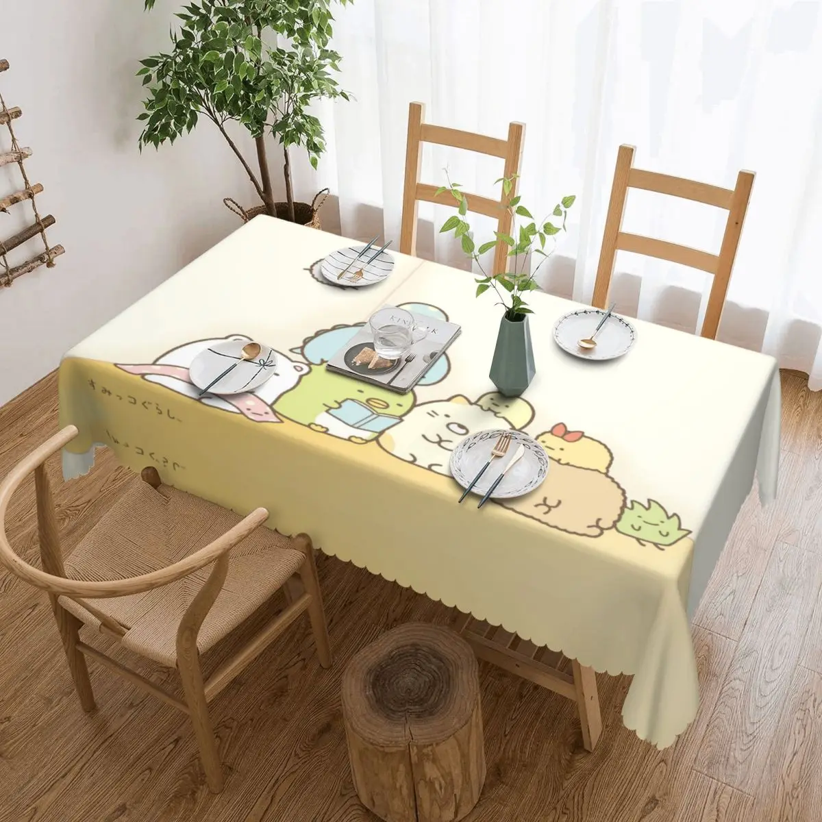 

Rectangular Tablecloth Tablecloth Fit 40"-44" Table Cloth Table Cover