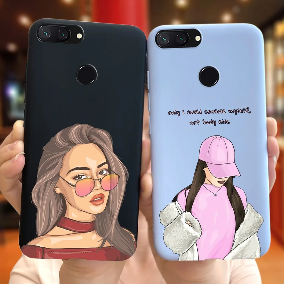 Lovely Print Soft Silicone Phone Case - Stylish Protective Back Cover with Bumper