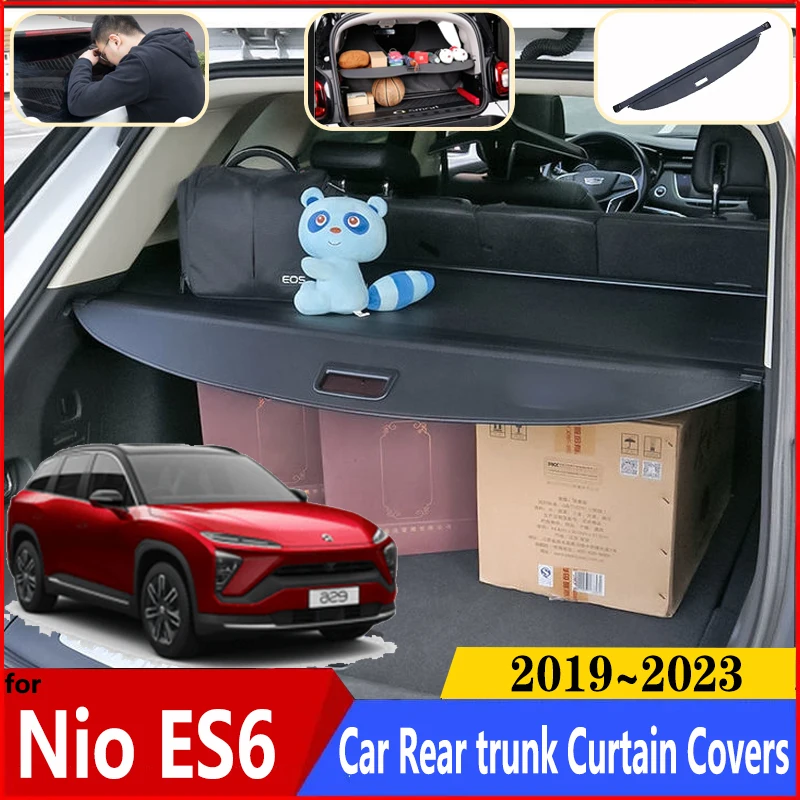 Car Trunk Curtain For Nio ES6 2019 2020 2021 2022 2023 Auto Anti-peeping  Trunk Luggage Curtain Retractable Cover Car Accessories - AliExpress