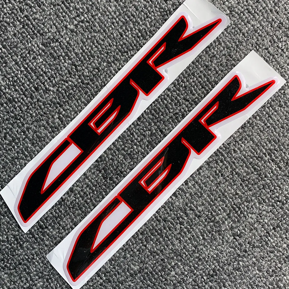 for HONDA CB650R CBR 650R 250RR 300R 400R 500R 600RR 650F 1000RR LOGO Motorcycle Chrome Raised Tank Pad Stickers Decals Emblem