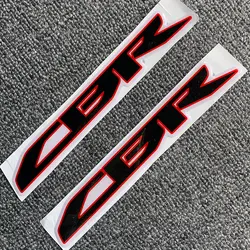 for HONDA CB650R CBR 650R 250RR 300R 400R 500R 600RR 650F 1000RR LOGO Motorcycle Chrome Raised Tank Pad Stickers Decals Emblem