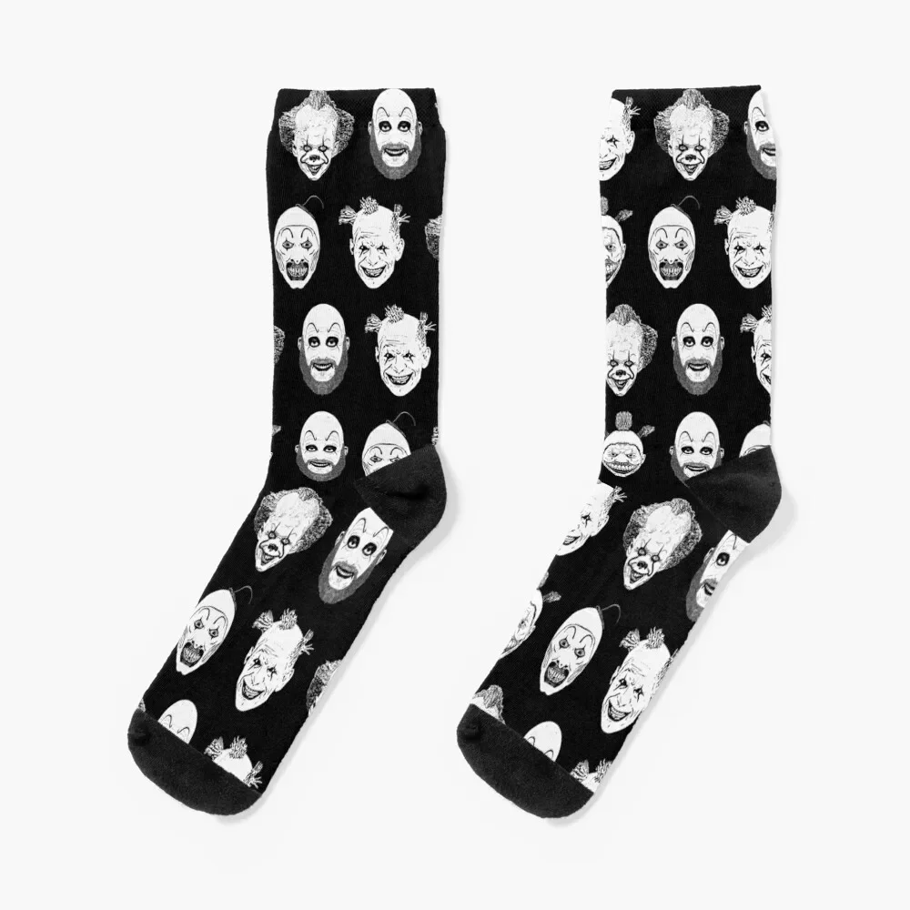 

Clowning Around Socks snow valentine gift ideas set Woman Socks Men's