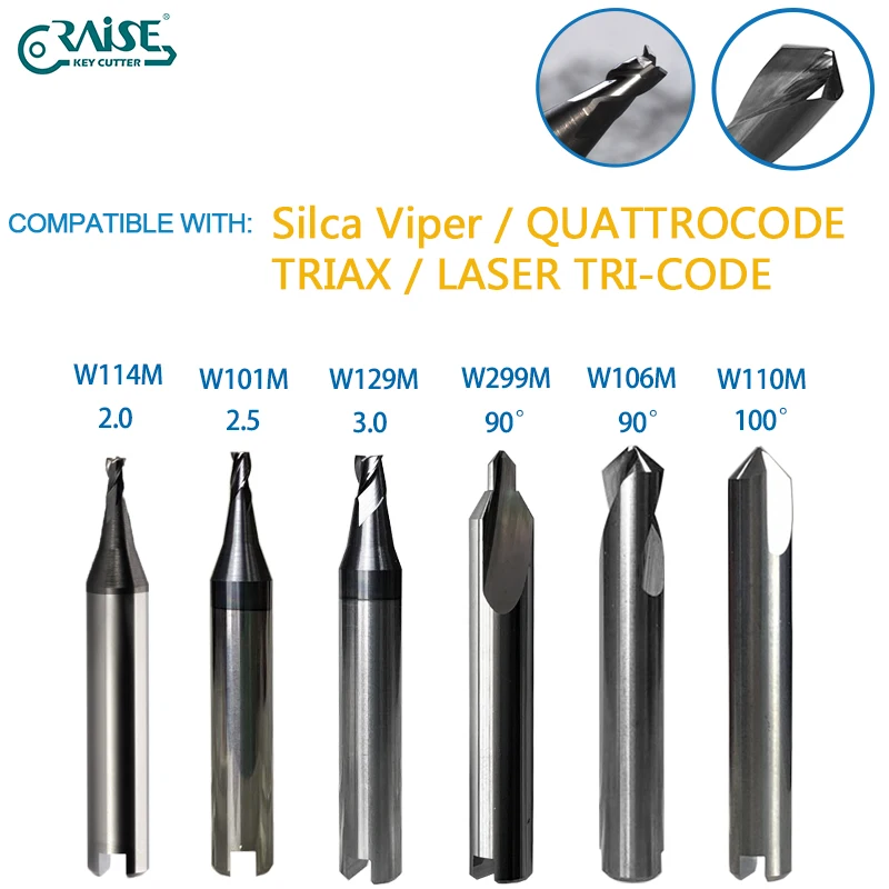 Silca Triax Quattrocode Viper Fresa W299 W114 W101 W129 W110 W326 W135 W106 W173 W113 W138 W111 Aftermarket