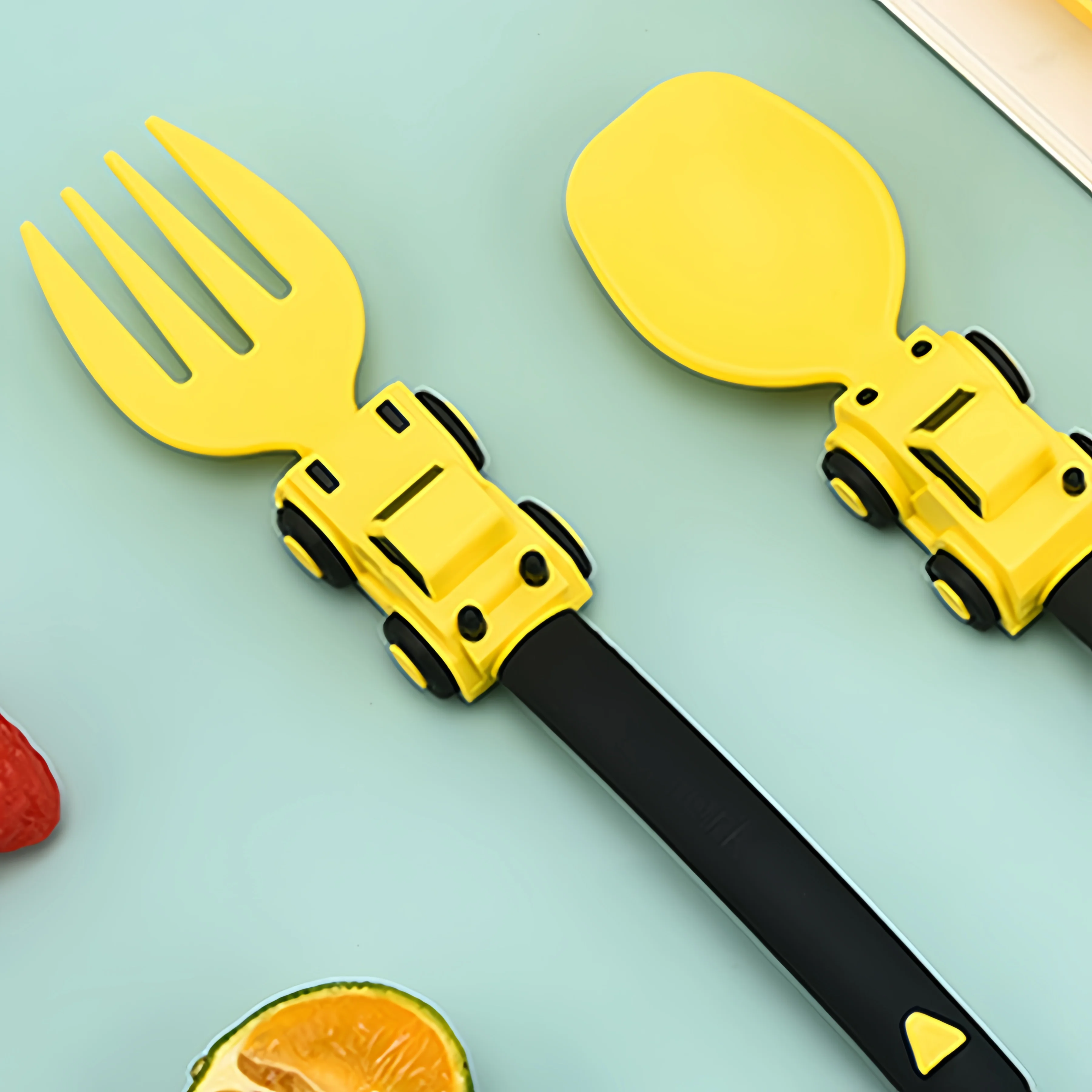 Baby Cutlery Mother Kids Complementary Feeding Utensils Children's Dishware Spoon Tableware Fork