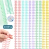 5/10Pcs Comb Binding Spines 30 Ring Plastic Binder Combs and Spines Binding Easy Edit Spines for Document Notebook File Making 1