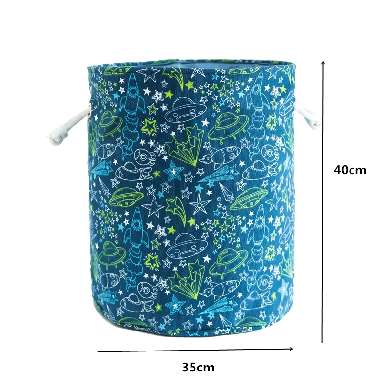 Salokāms veļas grozs netīrām drēbēm bērniem Zīdaiņiem Bērniem Rotaļlietas Audekls Wasmand Liels glabāšanas šķērslis Biroja mājas organizators
