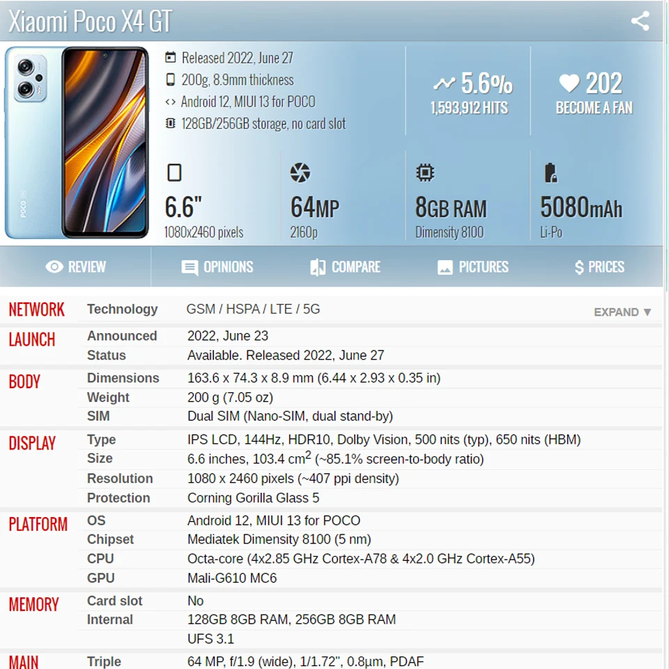 Рисунок 5 - для Xiaomi Poco X2 X5 X4 Pro 5G