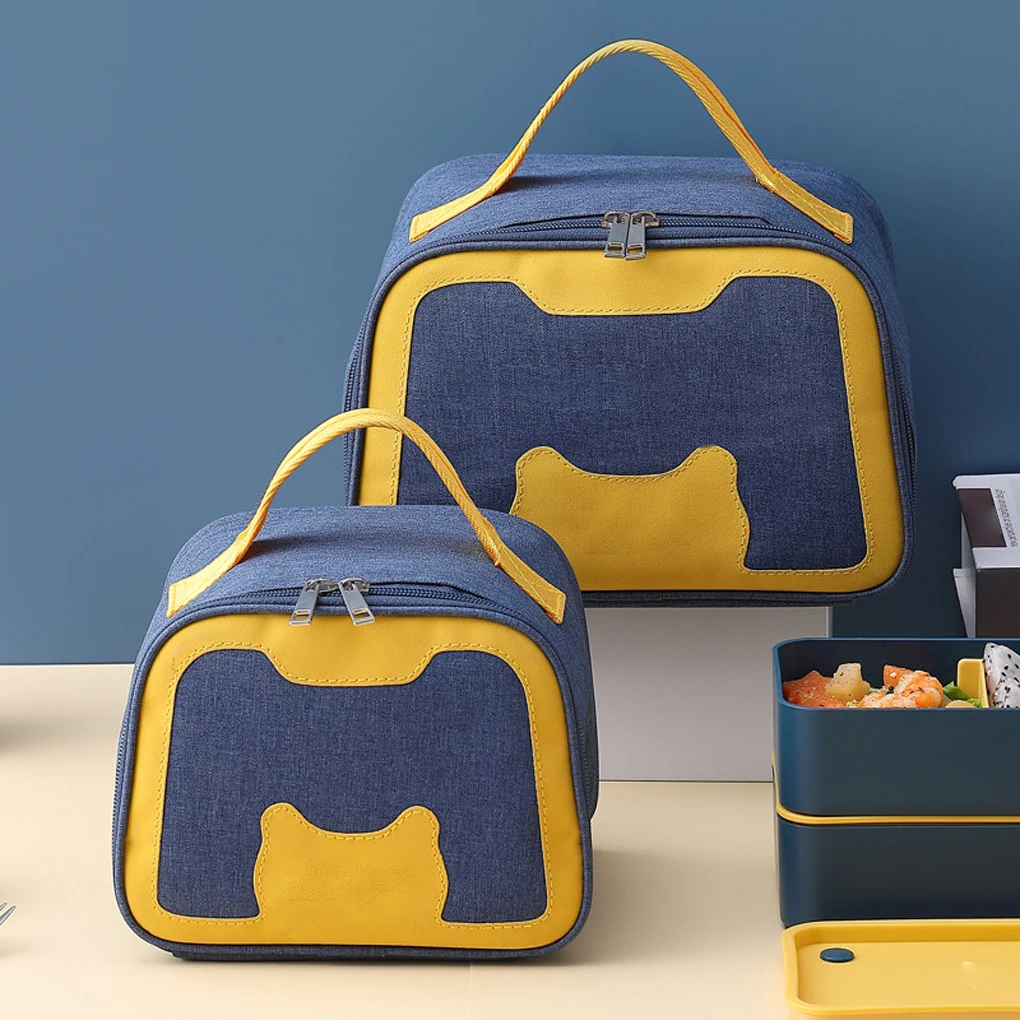 

Insulated Lunch Box Bag Home School Office Bento Thermal Bags Type 9