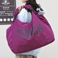 1pcs Oxford Cloth Shoulder Handheld Travel Bag European American Fashion Casual Large Capacity Tote Bag