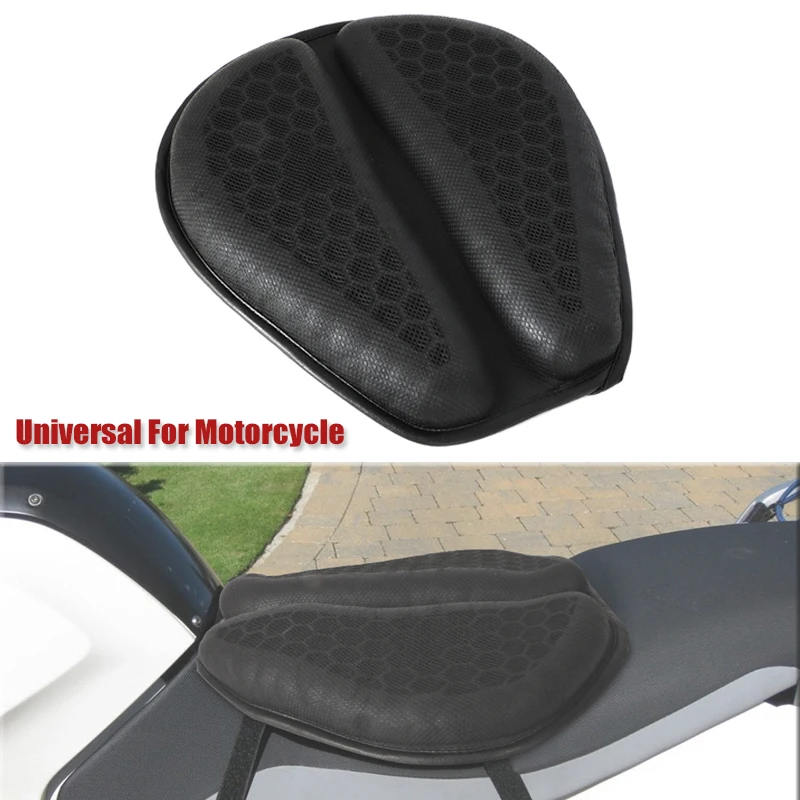 

Подушка на сиденье мотоцикла, противоскользящая надувная воздушная подушка 3D для снятия давления, универсальная подушка для сиденья для езды, аксессуары для мотоциклов