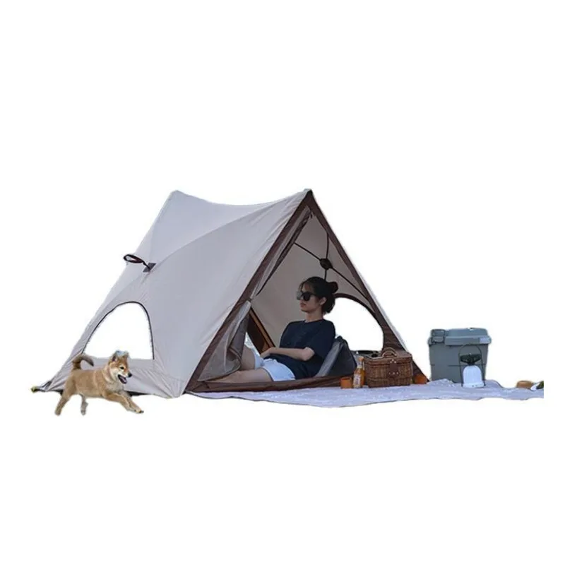 Sunshade Beach Tent Automatic Outdoor Camping Tent Ultralight Sun Shade Shelter Waterproof Hiking Backpack for Multi-person