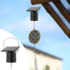 Hanging Rotating Motor Solar or Battery Wind Spinner Motor with Hook for Indoor Outdoor Garden Disco Balls Windmill Ornament New