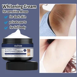 Whitening Cream for Dark Skin Armpit Lightening Intimate Areas Underarm Body Skin Care Private Parts Whiten Cream Beauty Health