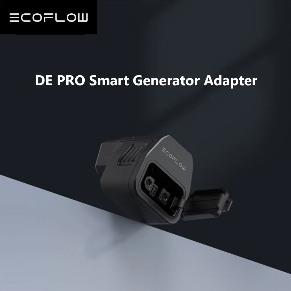Ecoflow de pro-スマート発電機アダプター,充電器,急速充電