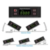 High-precision LCD Magnetic Digital Protractor Inclinometer Level Box Waterproof Angle Meter Finder 0~360 Degree V-Groove 6