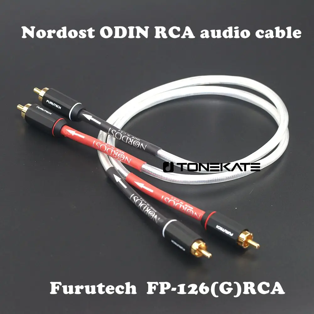 

Nordost Odin Fever stereo HiFi 2RCA dual Lotus audio signal cable CD power amplifier two-on-two connection cable