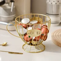 Luxury Coffee Capsule Display Rack Home Snacks Candy Storage Organizer Coffee Shop Bar Counter Decor 2
