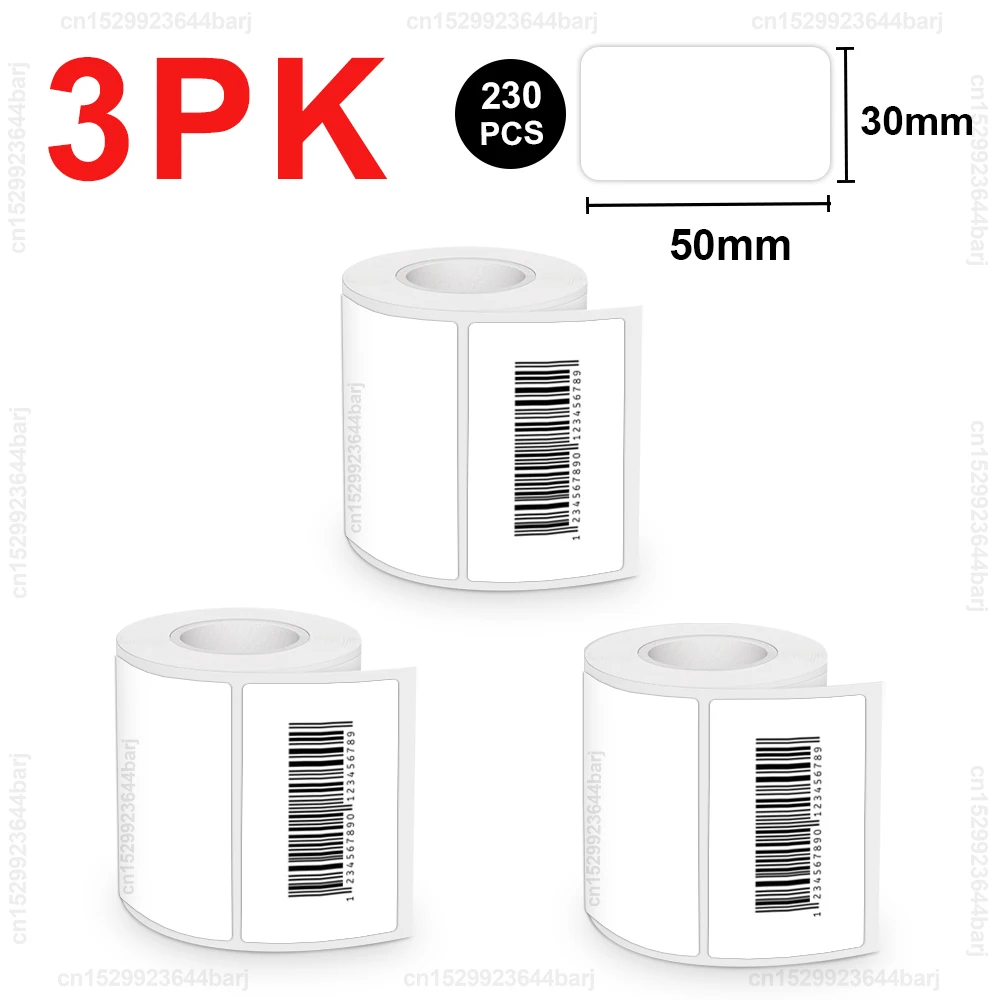 Compact Portable Thermal Label Maker – Self-Adhesive Sticker Printer