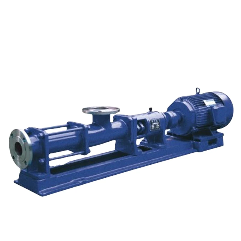 Single Screw Pump Thick Slurry Pump 