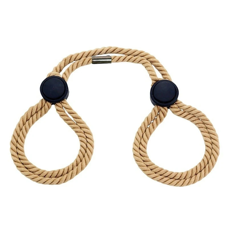 Sex Handcuff Hand Restraint Erotic Shackle Binds Sex Rope Slave Bondage Sexope Ankle Cuffs Backhandcuff Easy To Use Toy