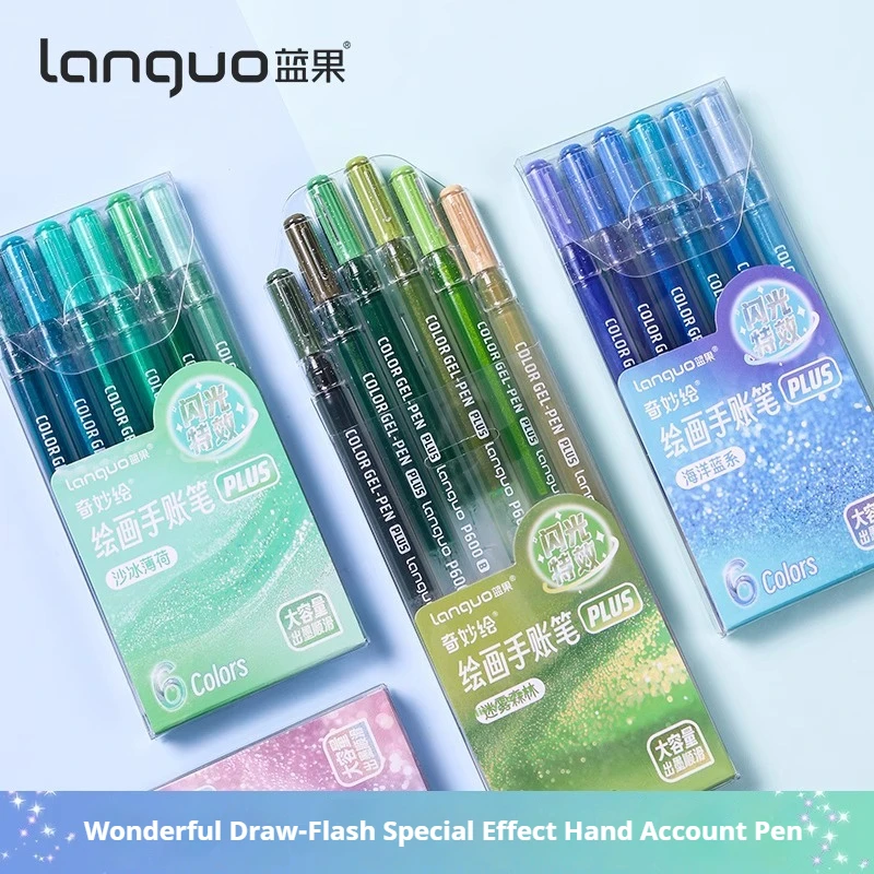 Glitter Gel Pen Set 4