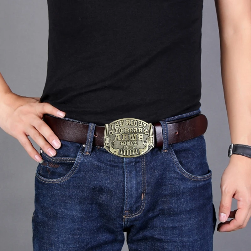 Vintage Multiple Type Relief Belt Buckle for Adult Waist Belt Unisex Drop Shipping