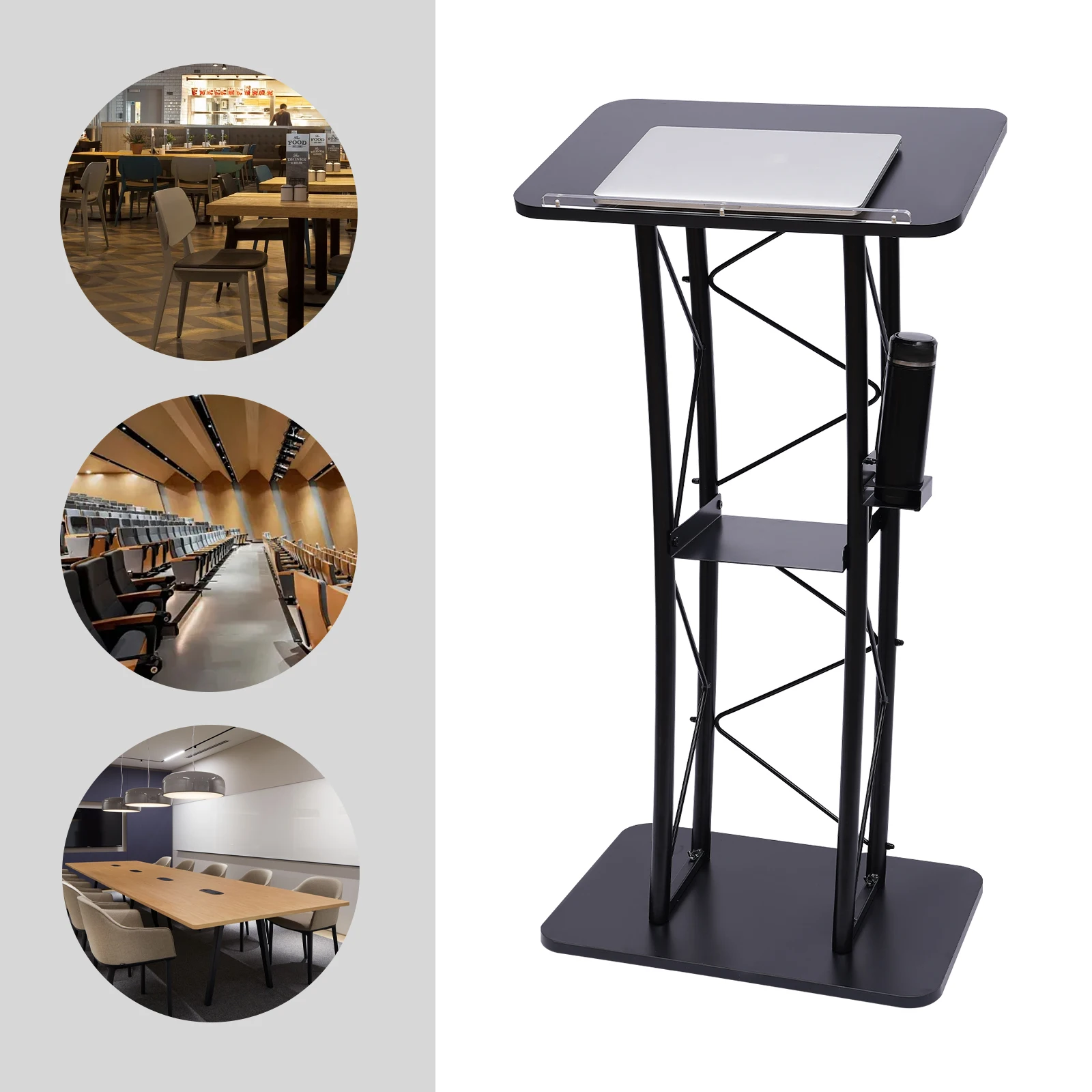 Curved Podium Suitable for Schools Conference Rooms Stages Churches Classrooms and Various Other Places Indoor Furniture 6
