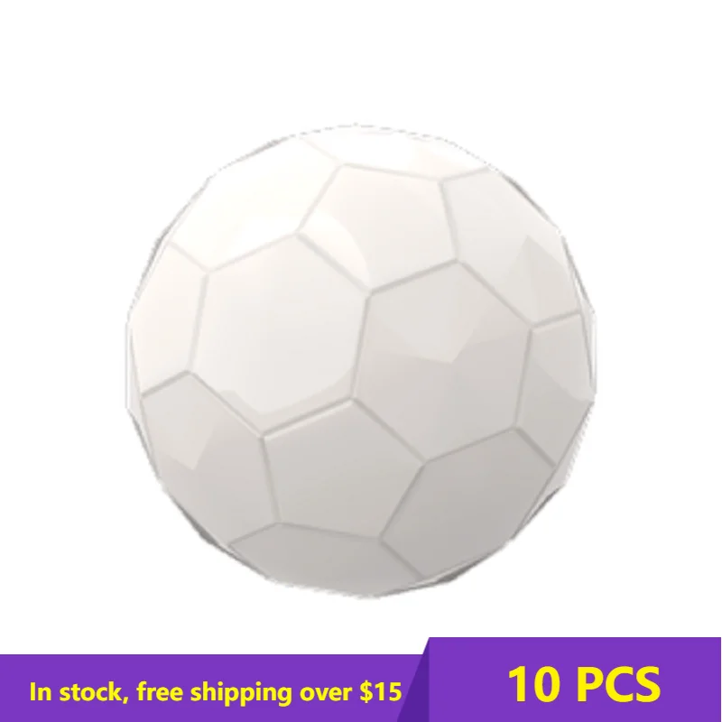 10Pcs High-Tech Assemblare Particelle 72824 1.75X1.75 Football Brick Building Blocks Kit Parti Sostituibili Giocattoli Per Regali Per Bambini