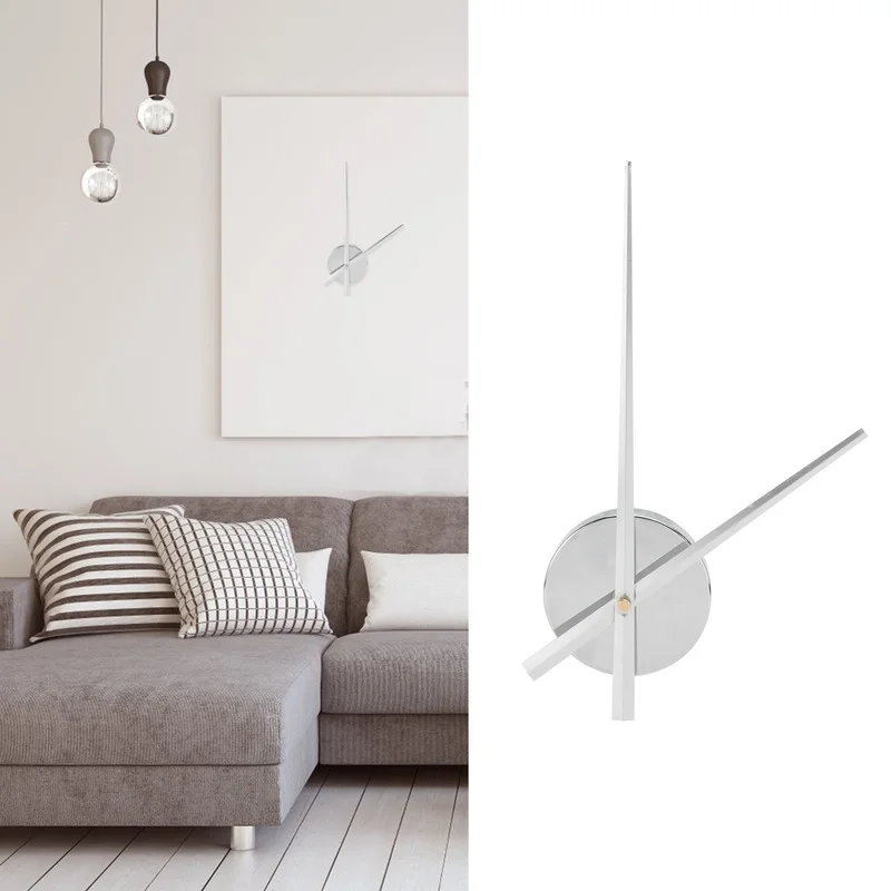 DIY Large Cross-stitch Clock Hands Needles Wall Clocks 3D Home Art Decor Quartz Clock Mechanism Accessories Home Decoration quartz clock mechanism,wall clock,3d wall clock