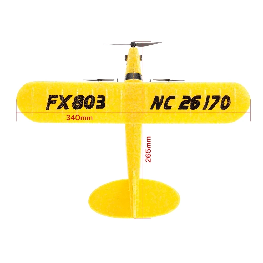 FX803 RC Plane 2.4G 2CH EPP Foam Remote control Airplane Super Glider Aircraft Outdoor Plane Toys for Kids Gifts 5