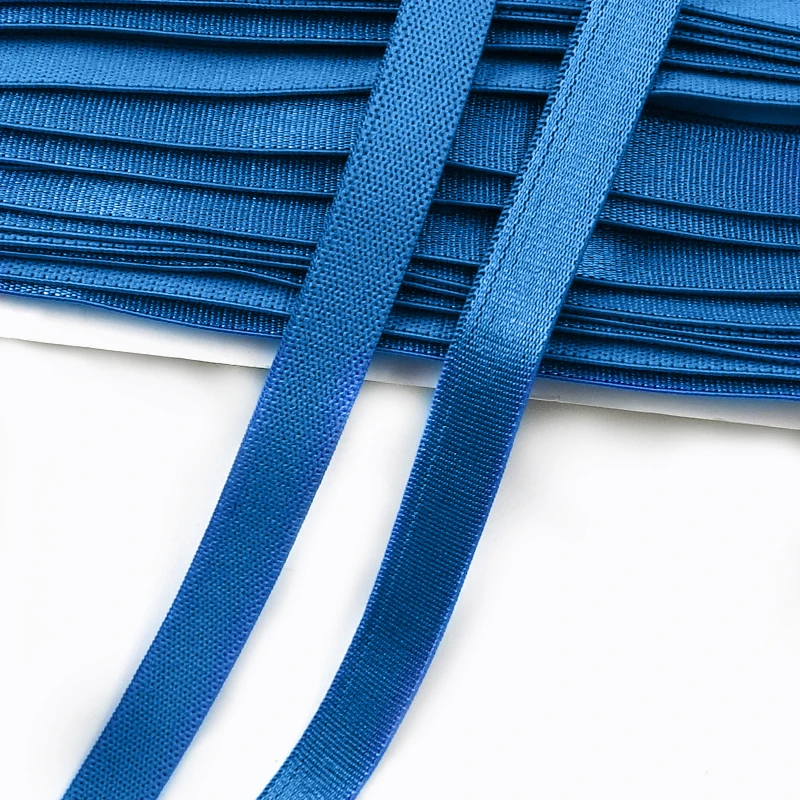 Colored Bra Elastic Strap – Polyester Elastic Band for Sewing Projects, Underwear, and Crafts (Available in Multiple Widths)