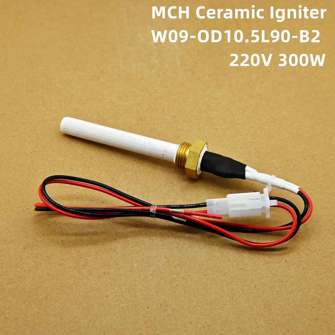 Ignitor Cerâmico da Pelota g3 220v 300w Ignição Rápida Resistente a Altas Temperaturas Haste de Ignição Duradoura Acessórios de Cozinha
