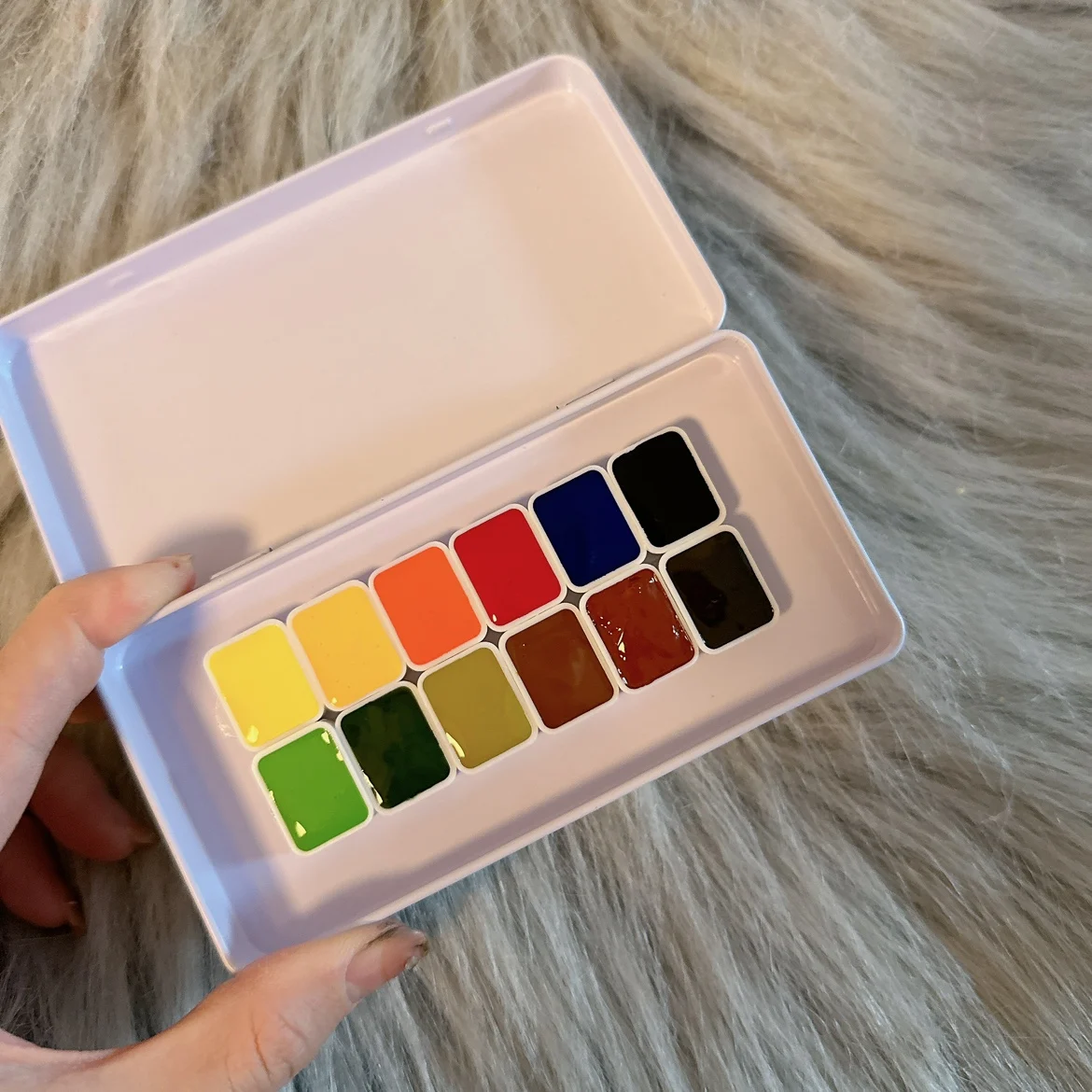 Original Schmincke Artist Watercolor Paint Solid Limited Color Watercolor 24/36/48 Colors Master Drawing Art Supplies