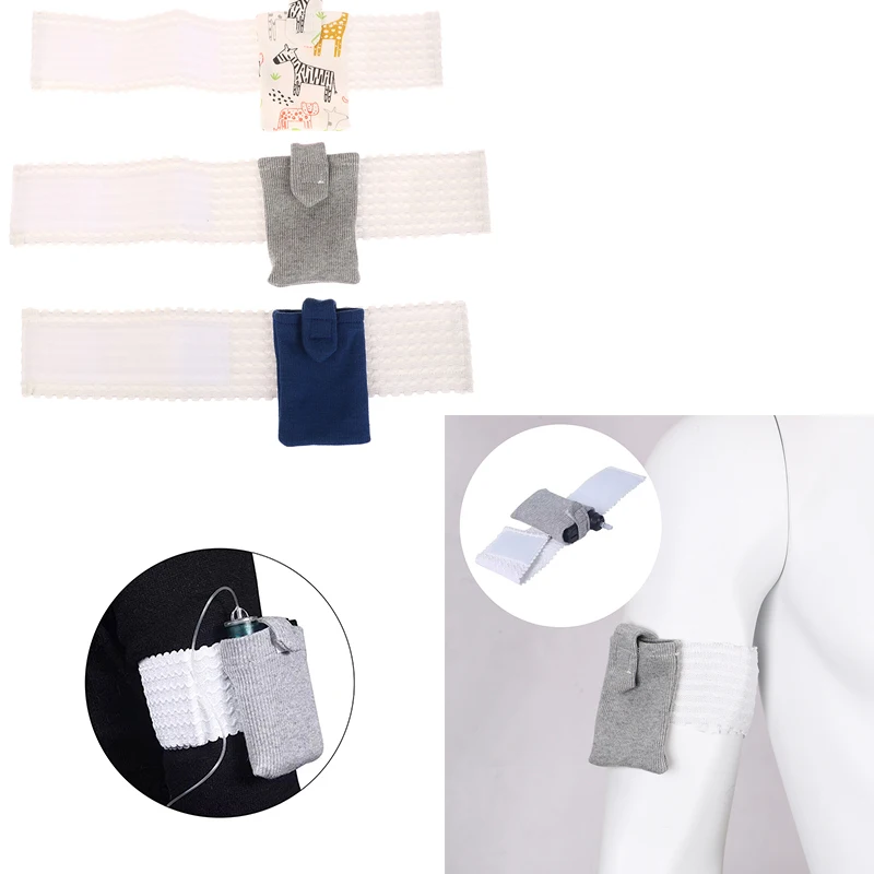 Insulin Pump Arm Bag Belt Insulin Pump Fixed Belt Applied All Kinds Pump Elastic Type Belt Suitable For Patients With Diabetes