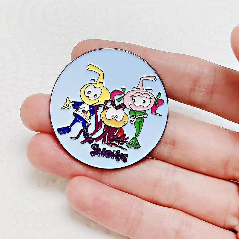 

Квадратный элемент храп аниме лацкан булавки рюкзак Джинсы женские модные ювелирные изделия подарки