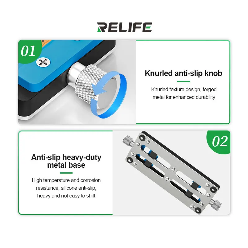 RELIFE TF5 Multifunctional Repair Fixture Mobile Phone Motherboard CPU Chip Clamp - Image 6