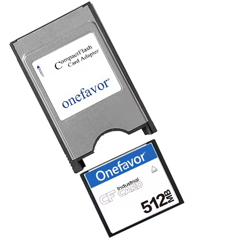 작은 용량!!! 산업용 CF 메모리 카드, PCMCIA 어댑터 타입 II 및 타입 I, 컴팩트 플래시 카드, 32MB, 64MB, 128MB, 256MB, 512MB