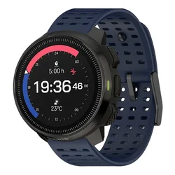 Silicone Wristband - 22mm Strap Replacement - 22mm (Dark Blue)